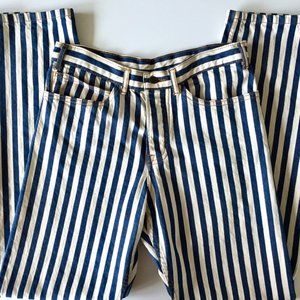 Judi Rosen - Natural Indigo Striped - 212 Jeans - 28